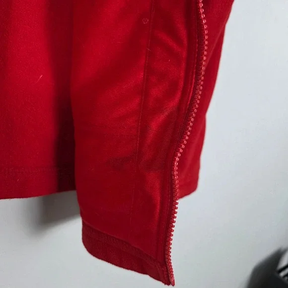 ScotteVest Fleece Vest Mens XL Full Zip Red Pockets Lightweight Travel - Picture 6 of 8